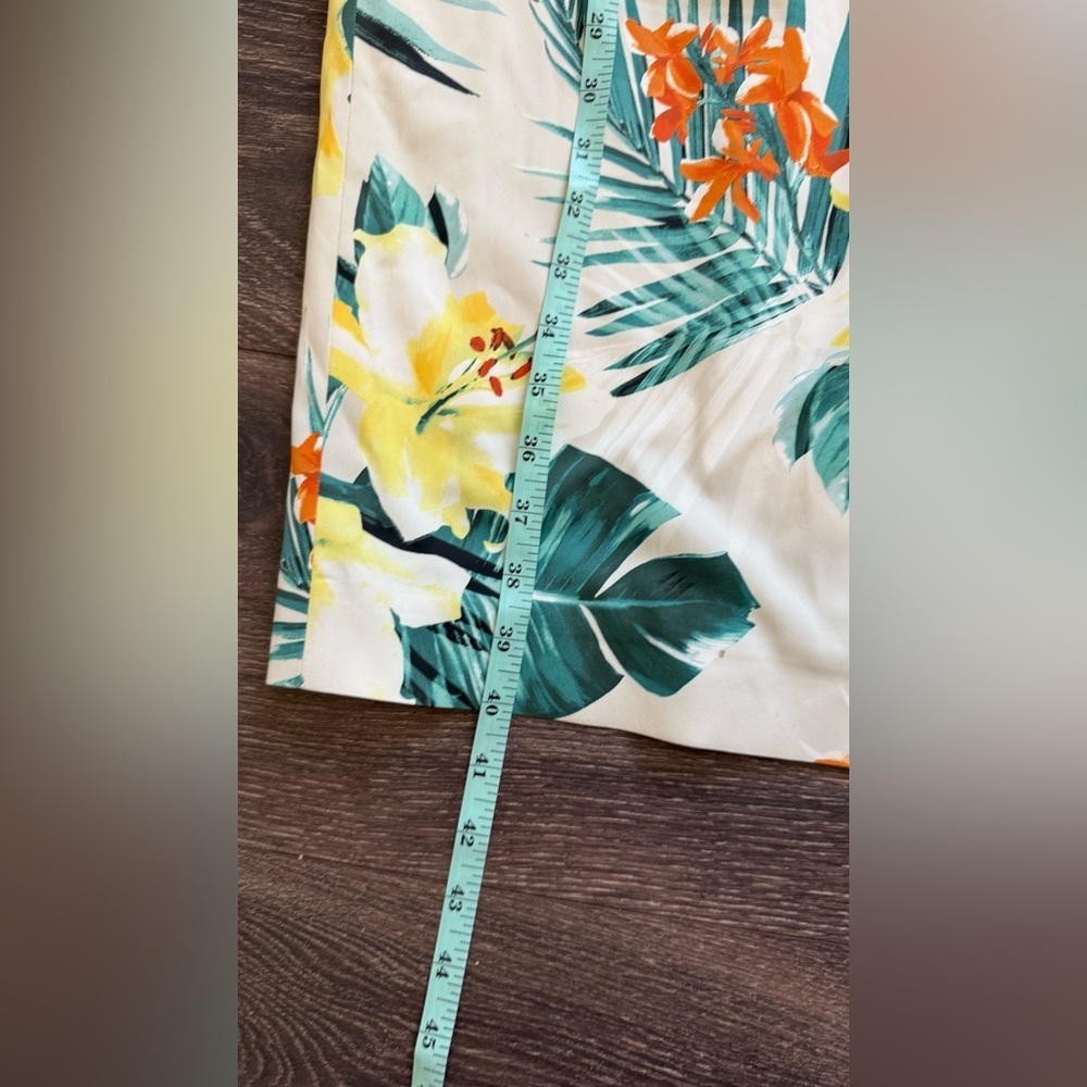 Karen Millen Sleeveless Floral Tropical Print Sheath Dress Size US10 1818 - Picture 12 of 13